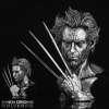 Model โมเดล Figure ฟิกเกอร์ จากหนังดัง X-Men เอ็กซ์เม็น ตัวละคร Wolverine วูล์ฟเวอรีน Logan โลแกน Ver วัสดุ เรซิน resins Anime ของสะสมหายาก อนิเมะ การ์ตูน มังงะ จากการ์ตูนดังญี่ปุ่น New Collection Doll ตุ๊กตา manga