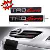 โลโก้ โลโก้ติดรถ ติดแต่งประดับรถ logo TRD SPORTS  รุ่นมีขาน๊อตยึด 