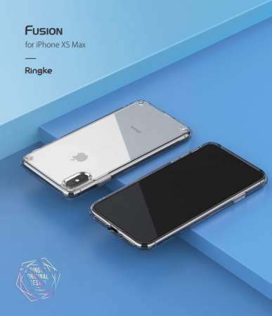 REARTH RINGKE Fusion สำหรับ iPhone XS Max เคสกันกระแทกของแท้ระดับ Military Grade
