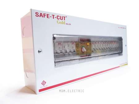 สินค้าลดราคา SAFE T CUT ตู้รวมวงจรเครื่องตัดกระแสไฟฟ้าอัตโนมัติ ขนาด 12 ช่อง 63A
(สีขาว) แนะนำซื้อเลย