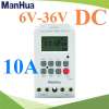 เครื่องตั้งเวลา แบบวินาที Time Switch ตัดวงจรไฟ DC 6-36V รุ่น MT316S-DC