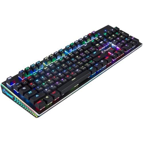 Razeak Rk-x18 คีย์บอร์ดสำหรับเกม RGB Gaming Mechanical Outemu Blue Switch