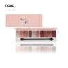Novo Play Color Eyes พาเลททาตา 10 สี  #04(ตลับชมพู) 