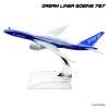 Naynaeshop โมเดลเครื่องบิน ดรีมไลน์เนอร์ Boeing 787 DREAM LINER (16 cm)