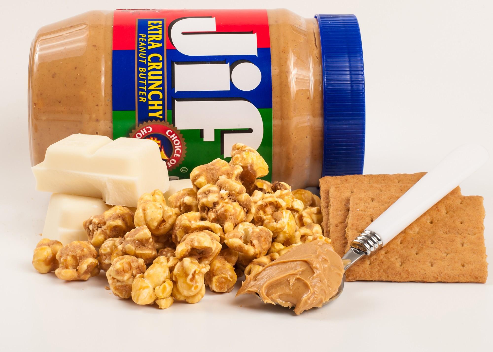 JIF Creamy Peanut Butter OMEGA3 DHA จิฟ เนยถั่ว ชนิดละเอียด โอเมก้า3