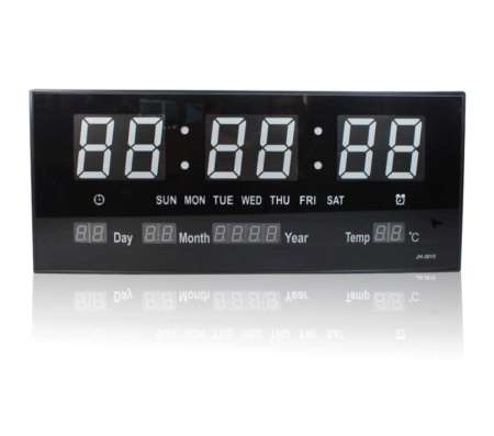 นาฬิกาดิจิตอลLED Number Clock แขวนผนัง ตัวเลขสีฟ้า นาฬิกาดิจิตอลLED Number Clock แขวนผนัง ตัวเลขสีฟ้า