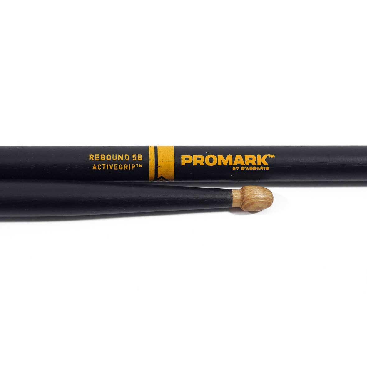 Promark ไม้กลอง Rebound 5B ระดับมืออาชีพ มีเทคโนโลยี ActiveGrip รุ่น ...