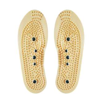 OutFlety Magnetic Therapy นวดพื้นรองเท้า, ต่อสู้กับ Plantar Fasciitis บรรเทาความเจ็บปวดสำหรับผู้ชายผู้หญิง (1 คู่)