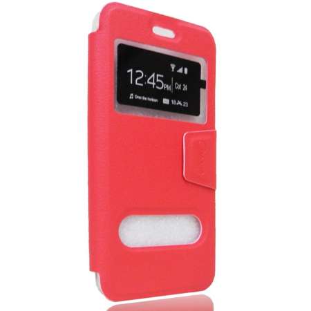 ONJESS เคส  Samsung Galaxy J4 Plus / J4+ / ซัมซุง กาเเล็กซี่ J4 Plus ขนาดจอ 6.0 นิ้ว รุ่น Window Series ชนิด เปิดปิด เจาะช่อง  ฝาหลังนิ่ม TPU  ตั้ั้งได้
