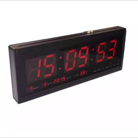 นาฬิกาดิจิตอล LED DIGITAL CLOCK แขวนติดผนัง มีระบบสำรองไฟ กรณีไฟดับ ไม่ต้องตั้งเวลาใหม่ รุ่น 4819 ( ตัวเลขสีแดง ) นาฬิกาดิจิตอล LED DIGITAL CLOCK แขวนติดผนัง มีระบบสำรองไฟ กรณีไฟดับ ไม่ต้องตั้งเวลาใหม่ รุ่น 4819 ( ตัวเลขสีแดง )