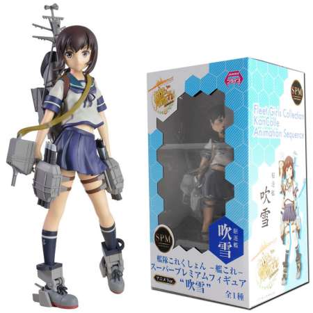 Figure ฟิกเกอร์ SEGA Kantai Collection KanColle Warship Girls คันไตคอลเลกชัน คังโคะเระ เรือรบโมเอะ Fubuki เรือพิฆาตฟุบุกิ Ver Anime อนิเมะ การ์ตูน มังงะ จากการ์ตูนดังญี่ปุ่น Doll ตุ๊กตา manga Model โมเดล