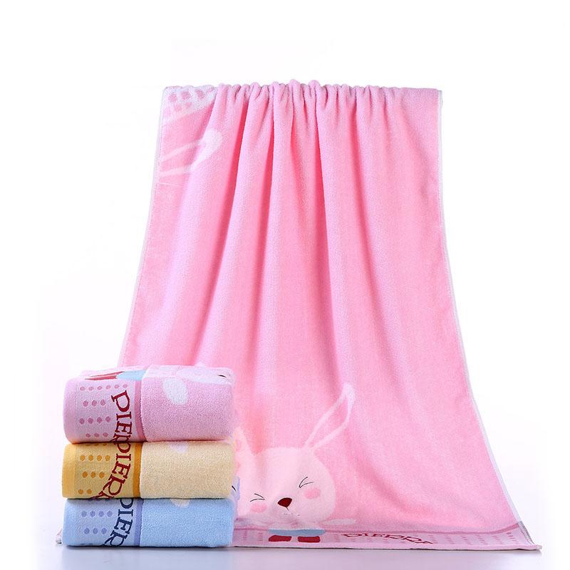 Cặp Đôi Hoạt Hình 100% Cotton Người Lớn Nam Giới Và Phụ Nữ Khăn Tắm