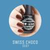 สีทาเล็บเจลเด้งได้ เกรดพรีเมี่ยม BOLISA 15 ml ( Swiss Choco S107 )