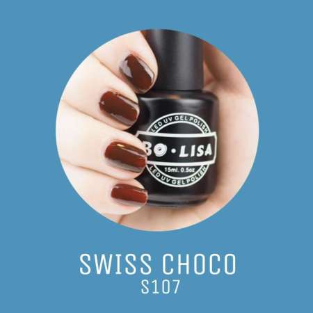 นำเข้ายอดฮิต สีทาเล็บเจลเด้งได้ เกรดพรีเมี่ยม BOLISA 15 ml ( Swiss Choco S107 )
ส่งทุกอำเภอ