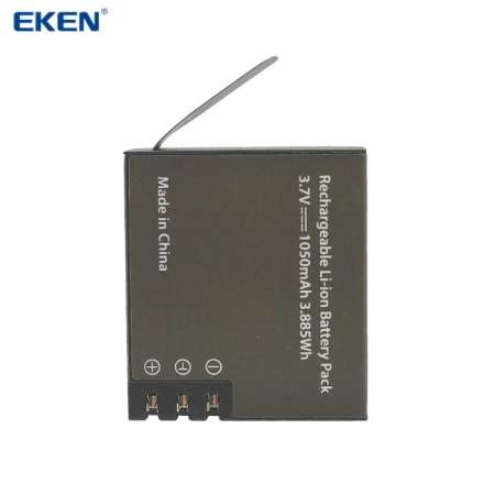 1050 Mah Battery สำหรับกล้องกล้องกันน้ำ Eken H3,V8s, H8, H9, H8R, H9R, H8 Pro, H6S อื่นๆ