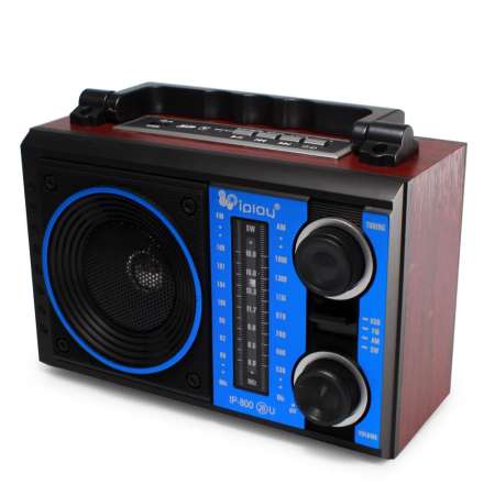 Telecorsa  เครื่องเล่นวิทยุ AM/FM/MP3 รุ่น IP-800 26U (Blue)