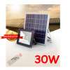 Solar light Spotlights remote control ไฟติดผนังโซล่าเซลล์พลังงานแสงอาทิตย์  60LED 30W 14000mah