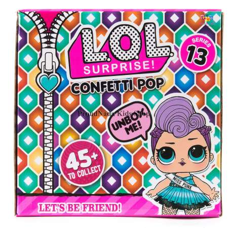 ProudNada Toys ของเล่นเด็กไข่เซอร์ไพรส์ 12 นิ้ว(รุ่นมีเสียง มีไฟ) LQL SURPRISE LETS BE FRIENDS SERIES 13