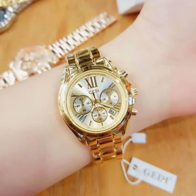 นาฬิกาข้อมือ GEDI Women Fashion watchesรุ่น H-2986 ของแท้ แถมฟรีกล่อง นาฬิกาแฟชั่น R-028 พร้อมส่ง (มีเก็บเงินปลายทาง)