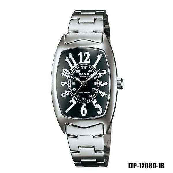 Casio Standard นาฬิกาข้อมือผู้หญิง รุ่น LTP-1208D LTP-1208D-1B LTP-1208D-2B LTP-1208D-4B