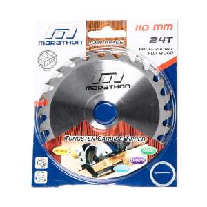 ดูภาพ MARATHON ใบเลื่อยวงเดือนตัดไม้ ฟันคาร์ไบด์ ขนาด 4” (110 MM) X 24T รุ่น M312-0010 เพิ่มเติม MARATHON ใบเลื่อยวงเดือนตัดไม้ ฟันคาร์ไบด์ ขนาด 4” (110 MM) X 24T รุ่น M312-0010
