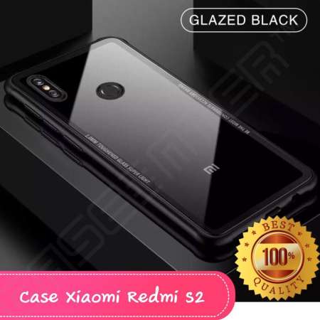 พร้อมส่ง Case Xiaomi Redmi S2 เคส เคสเสี่ยวมี่ แรดมี่ เอส2 เคสใส ขอบสีดำแดง เคสกันกระเเทก สินค้าใหม่ ขายดีสุด