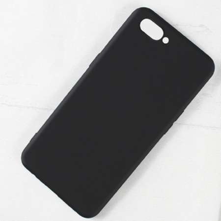 เคสสีดำ ออปโป เอ3เอส หลังนิ่ม Matte Case For OPPO A3s (6.2