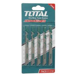 ใบเลื่อยจิ๊กซอว์ 5 ใบ/ชุด TOTAL THT91586/TAC51111C