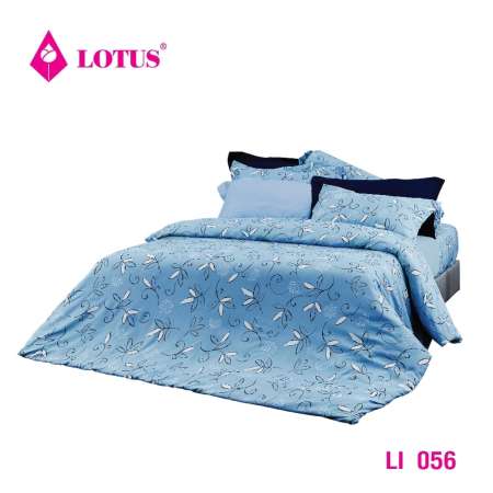 สั่งซื้อเดี๋ยวนี้ Lotus ชุดผ้าปู 6 ฟุต 5 ชิ้น รุ่น Impression Print - LI 056 ชี้นำดีๆ