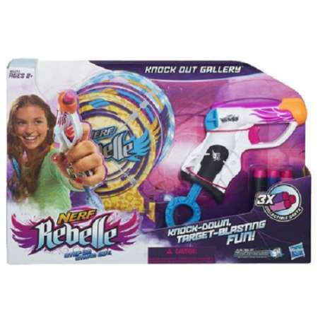 Nerf Rebelle Knock Out Gallery Set