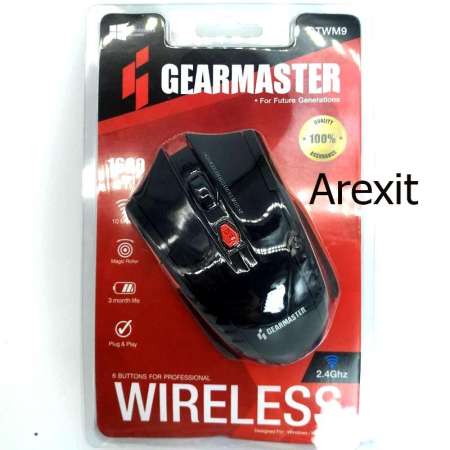 GEARMASTER   เมาส์ไร้สาย 1600DPI รุ่น GTWM9