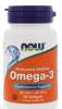 ‎ Now Foods, Omega-3, Molecularly Distilled, 30 Softgels น้ำมันปลา โอเมก้า 3 บำรุงสมอง 