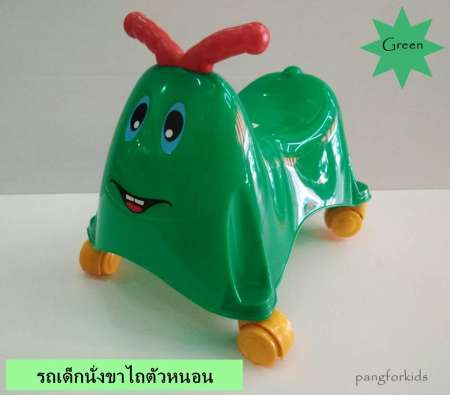 เช็คราคานาทีนี้ Pangforkids รถเด็กนั่งขาไถรูปตัวหนอน รถนั่งฝึกการทรงตัว
และออกกำลังกล้ามเนื้อแขนขา พลาสติคเนื้อหนาพิเศษ คุณภาพดี สีแดงสด และสีเขียว
ลดพิเศษกว่านี้