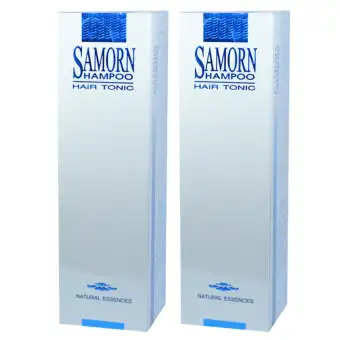 โปรโมชั่น SAMORNแชมพู แฮร์โทนิค ปลูกผม แก้ปัญหาผมร่วง ผมบาง ศรีษะล้าน ผมร่วง250ml. (2ขวด) pantip