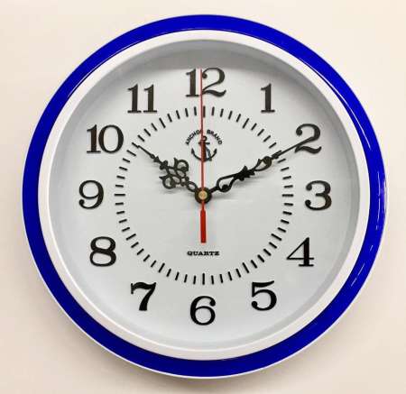 นาฬิกาแขวน Anchor Brand รุ่นขนาด 10 นิ้ว สีน้ำเงิน