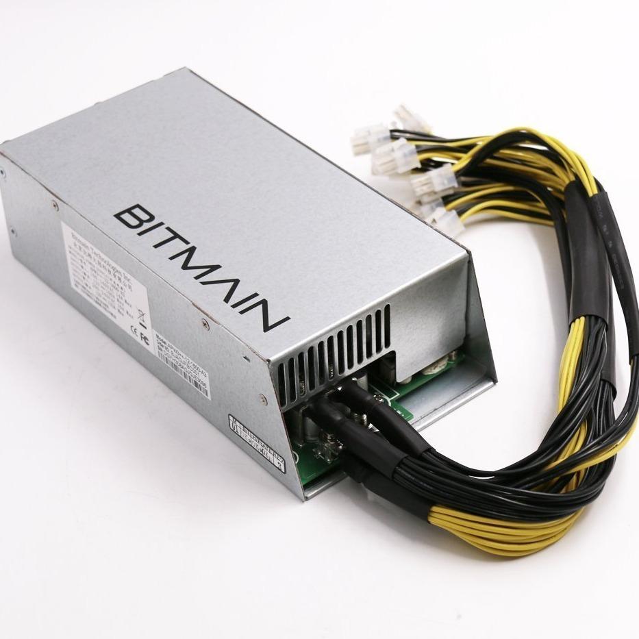 Power Supply Unit (1600W) Bitmain For AntMiner L3 S9 T9 Fei"s