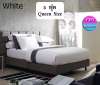 Dunlopillo ชุดผ้าปู (ไม่รวมผ้านวม) Softatex สีพื้น รุ่น White