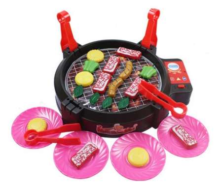 Powertoy  ของเล่น ชุดมินิซุปเปอร์ บาร์บีคิว จำลอง