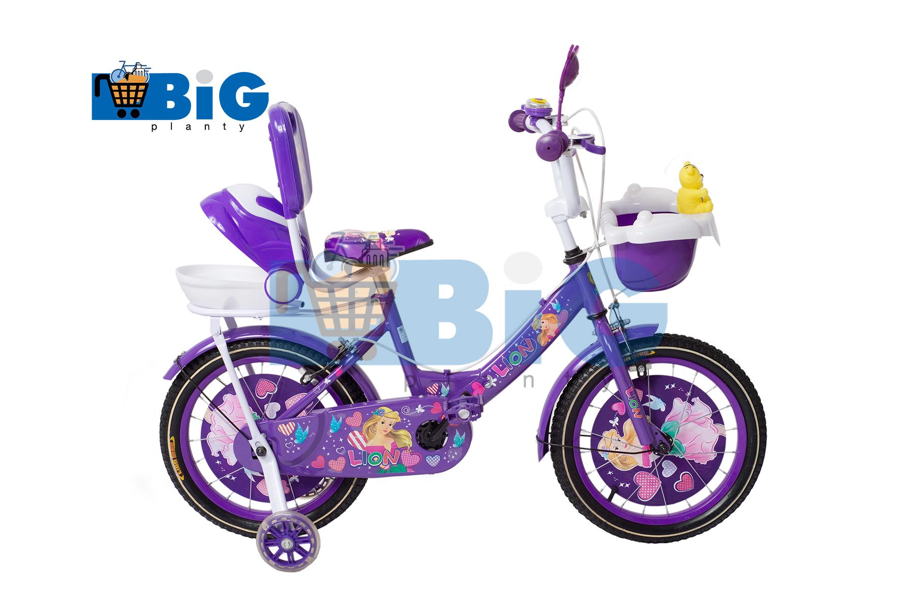 BigPlantyจักรยานเด็กเจ้าหญิงแสนสวย 12นิ้ว No.1818 สีม่วง