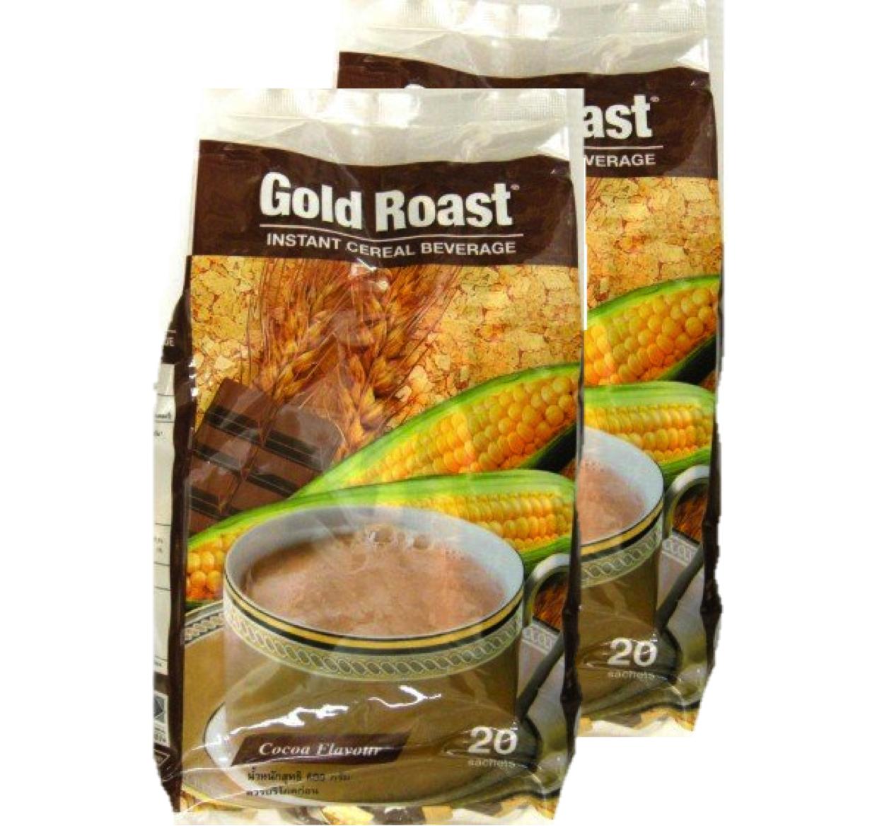 คูปอง Gold Roast Instant Cereal Beverage Cocoa Flavour โกลด์โรสต์ เครื่องดื่มธัญญาหาร รสโกโก้ 600g. x 2packs คูปอง Gold Roast Instant Cereal Beverage Cocoa Flavour โกลด์โรสต์ เครื่องดื่มธัญญาหาร รสโกโก้ 600g. x 2packs