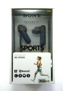 SONY WI-SP500 หูฟังอินเอียร์สปอร์ตแบบไร้สาย BLUETOOTH NFC  (สี ดำ ) 1ชุด (รุ่นใหม่แทน รุ่นMDR-XB50)