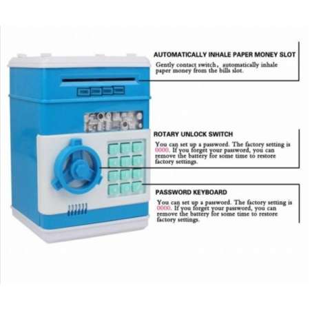 Newest Mini atm coin bank ใหม่ล่าสุด กระปุกออมสินดูดแบงค์