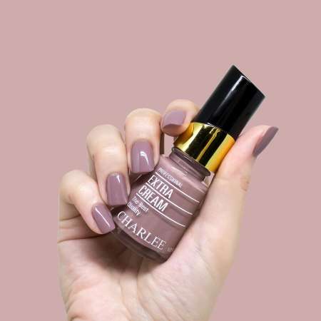 Charlee Nail Polish ยาทาเล็บชาลี 15 ml. สีนู้ด N07