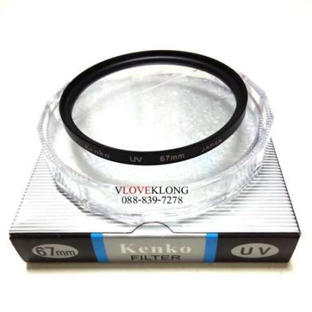 Kenko UV Filter 67mm. UV ฟิลเตอร์ 67mm. -Black