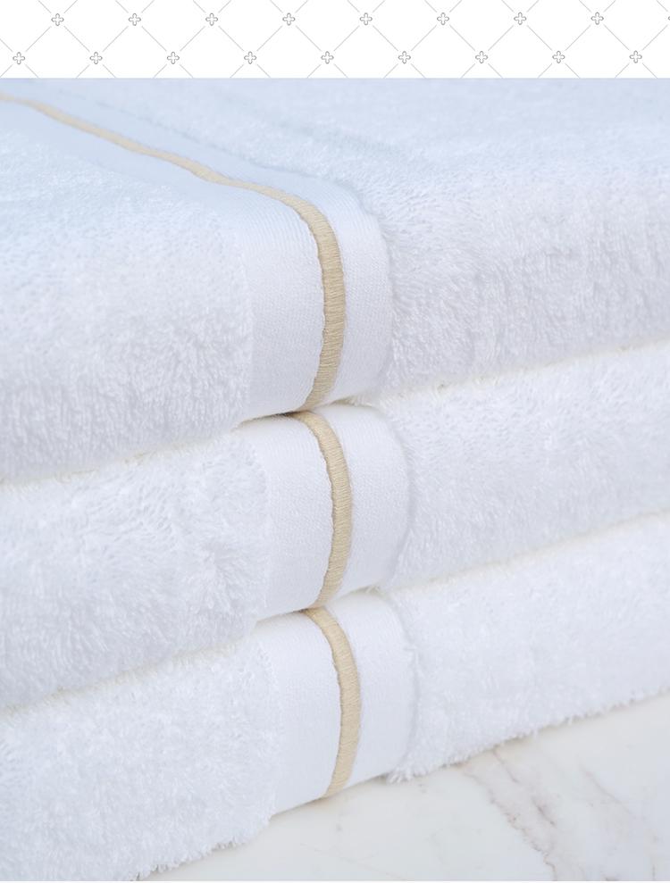 [Bath Towel Words】 Ultra-strength Water Absorption Towel Extra-large Thick Five-star Hotel Bath Towel Pure Cotton Adult Soft Female