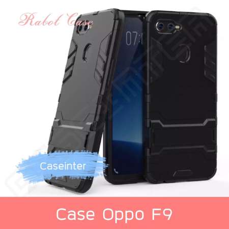 นำเข้ามาใหม่ พร้อมส่ง!! Case Oppo F9 เคสออฟโป้ เคสแข็ง PC + TPU ปกไฮบริด มีขาตั้ง
ไฮบริด เคสกันกระแทก หลังแข็ง ขอบนิ่ม สินค้าใหม่ เล็งเห็นคุณภาพ