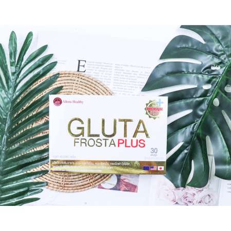 Gluta Frosta PLUS อาหารเสริม ผิวขาว รักษาสิว (30แคปซูล x 1กล่อง)