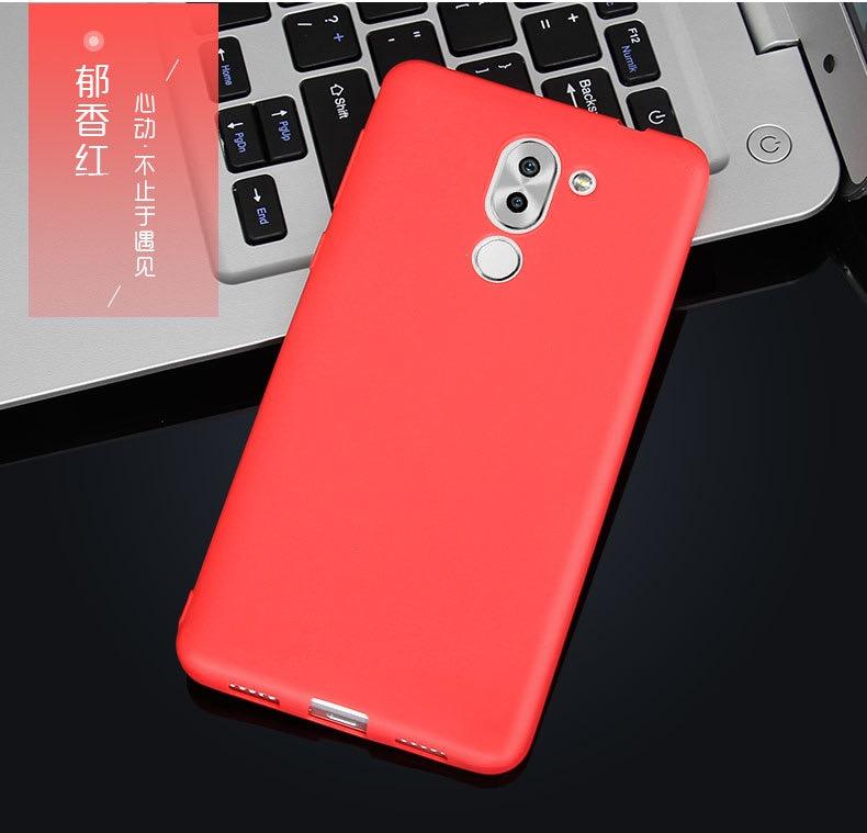 Huawei Slim Soft TPU GR5 2017 Case for Huawei GR5 2017 เคสหัวเว่ย รุ่นสลิม ซอฟ์ต ทีพียู สำหรับ หัวเว่ย จีอาร์ 5 2017 บาง เบา กันกระแทก สี สีแดง รูปแบบรุ่นที่ีรองรับ huawei GR5 2017