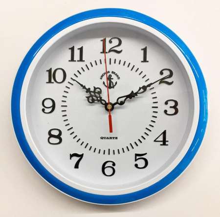 นาฬิกาแขวน Anchor Brand รุ่นขนาด 10 นิ้ว สีฟ้า