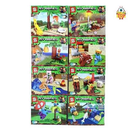 รีวิวสินค้านาทีนี้ Welo toy - ของเล่นตัวต่อ My World Mini Figure 8 แบบ No.SY 693
แนะนำซื้อวันนี้